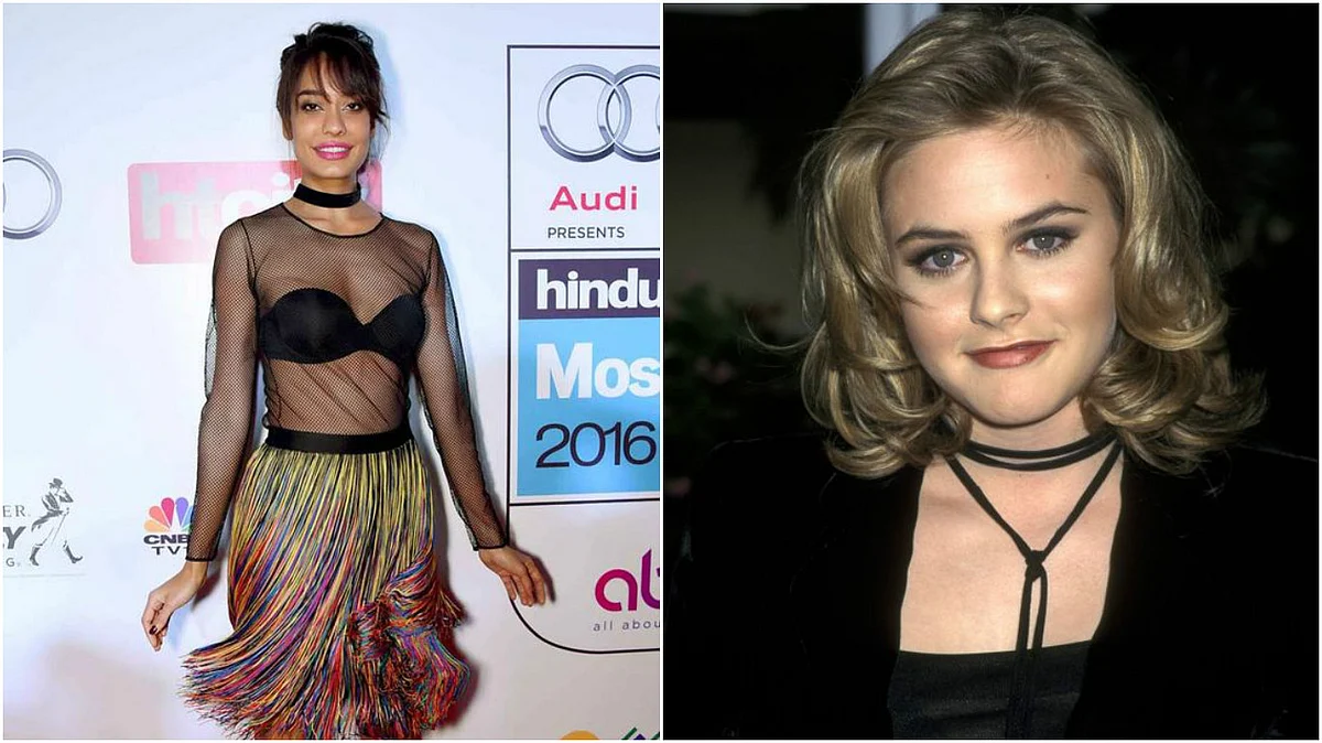 Lisa Haydon (left), Alicia Silverstone (Photo Courtesy: Pinterest.com)