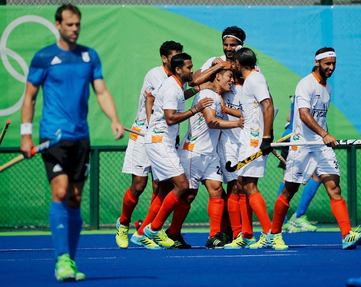 Indian team registered their 2nd win of the Rio Olympics as they beat Argentina 2-1 in the group B match. 