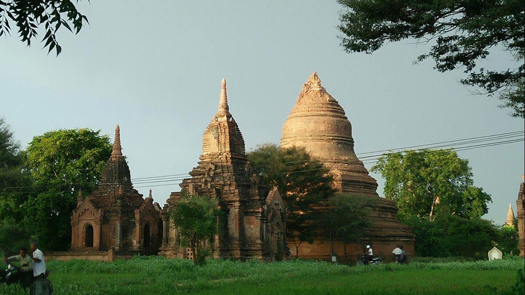 Photo of a damaged temple in Bagan, Myanmar, on Wednesday, 24 August 2016 provided by Soe Thura Lwin. (Photo: AP)