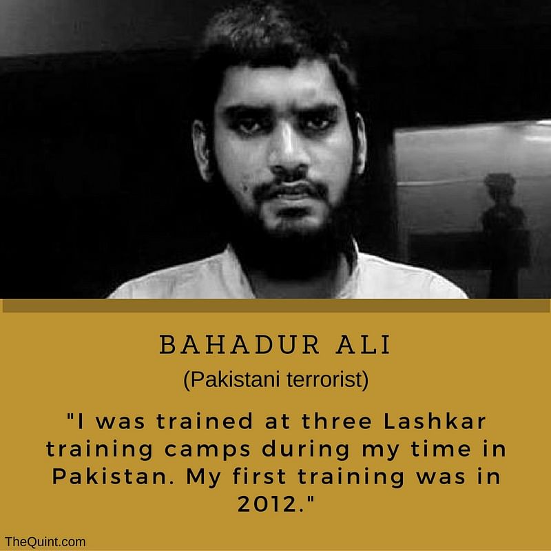 The NIA released Bahadur Ali’s confession videos in which he accepted involvement of Pakistani terror outfits.