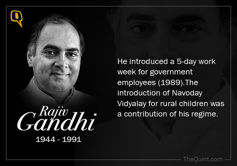 On His Birth Anniversary, Rajiv Gandhi’s 5 Lasting Contributions