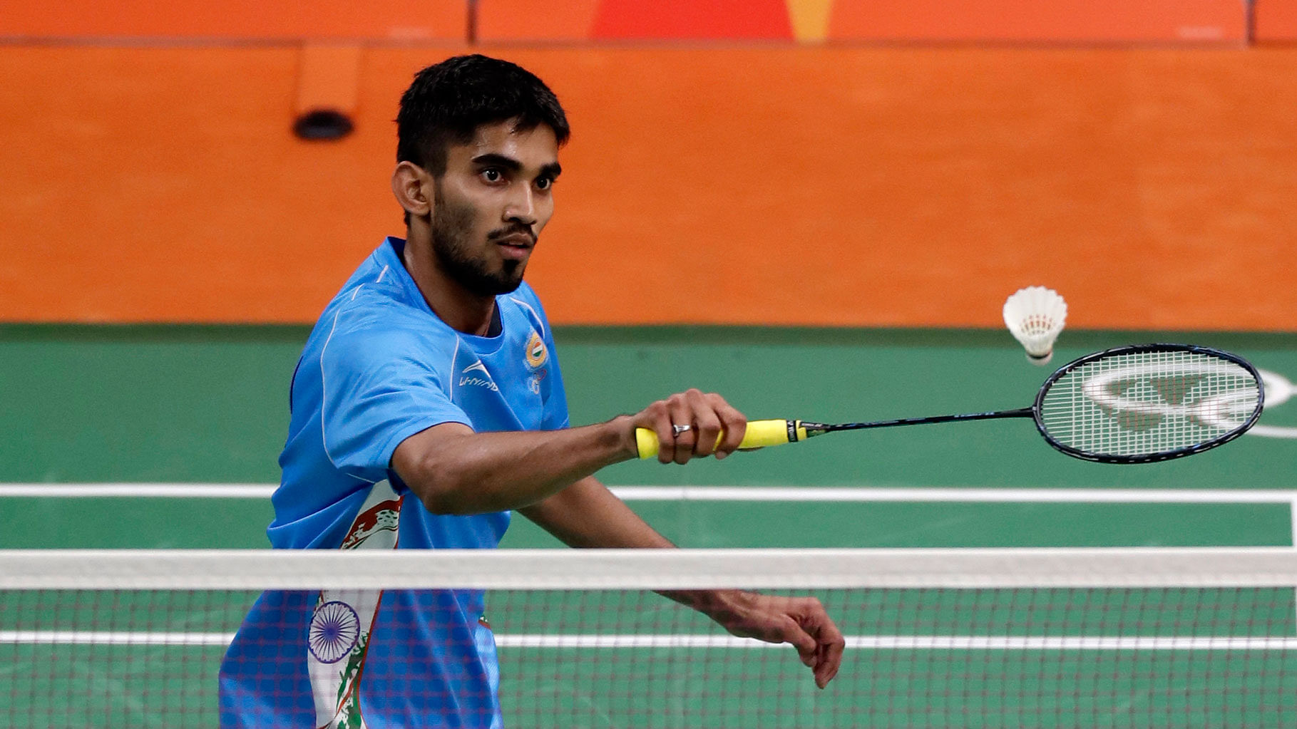 Kidambi Srikanth, along with Parupalli Kashyap, is the only Indian male to have reached the quarterfinals of the Rio Olympics (Photo: AP)