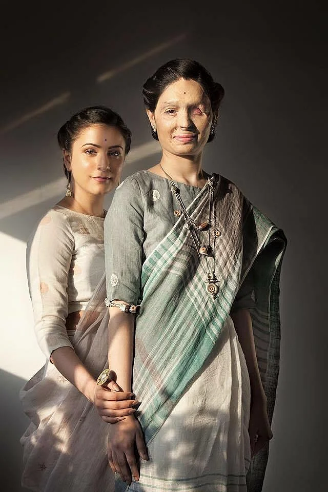 Ria Sharma, Founder and CEO, Make Love Not Scars with Reshma Qureshi (R). (Photo Courtesy: Ria Sharma)