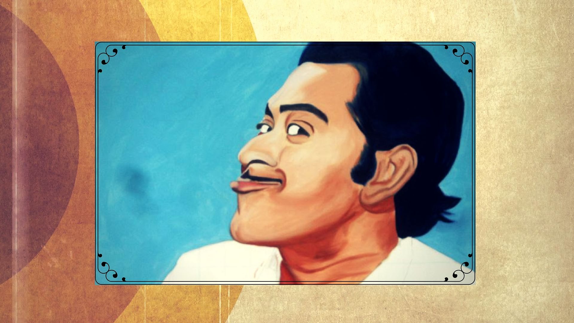 Celebrating Kishore Kumar’s Filmfare wins on his birth anniversary. (Photo courtesy: Bollywood Art Project; altered by<b> The Quint</b>)