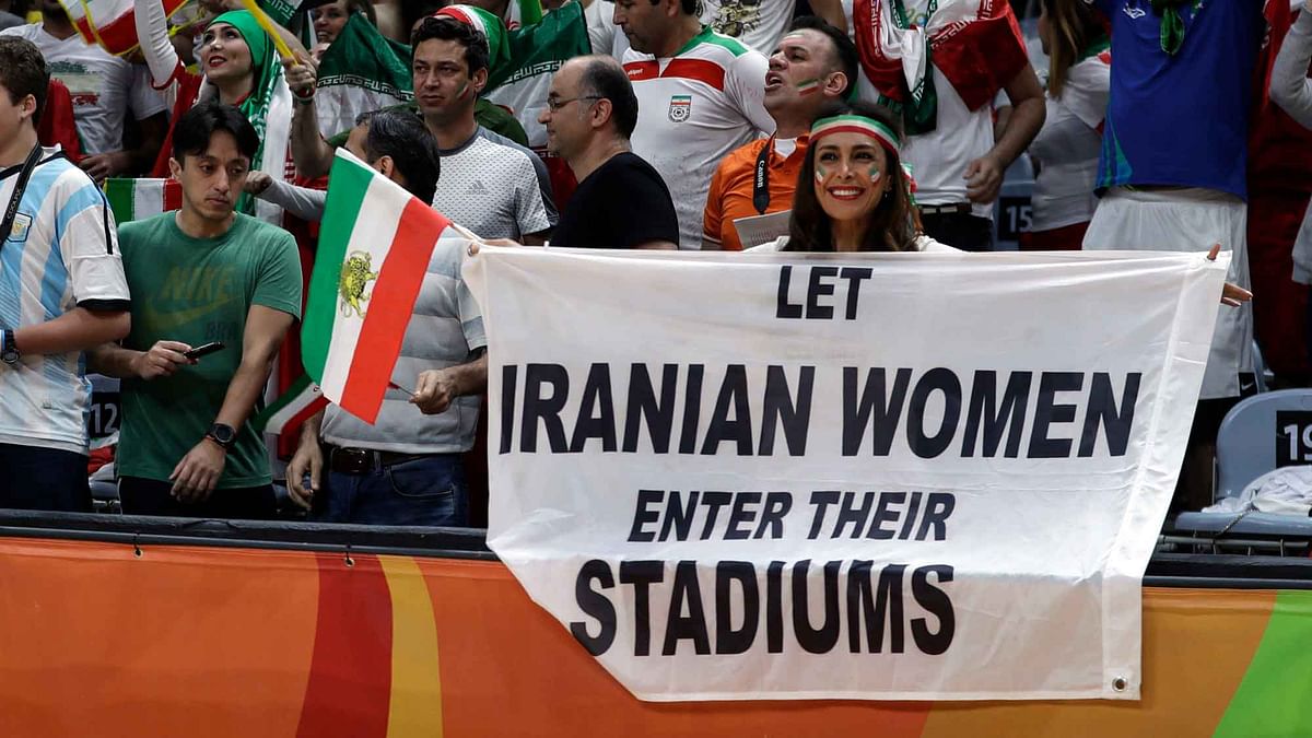 FIFA last month ordered Iran to allow women access to stadiums without restrictions and in large numbers.