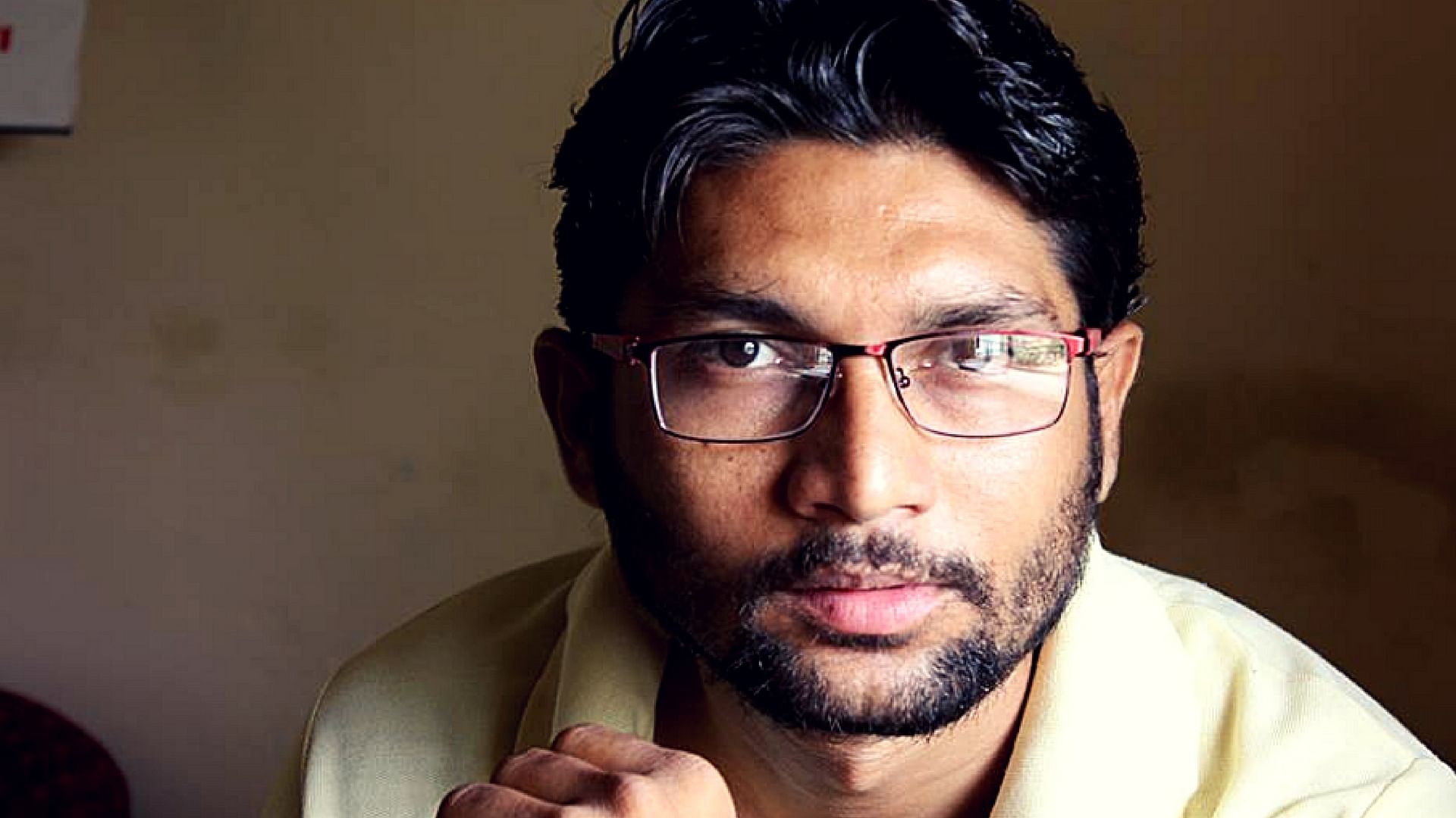 The new face of the Dalit movement in Gujarat. (Photo Courtesy: Facebook/<a href="http://v/">Jignesh Mevani</a>)