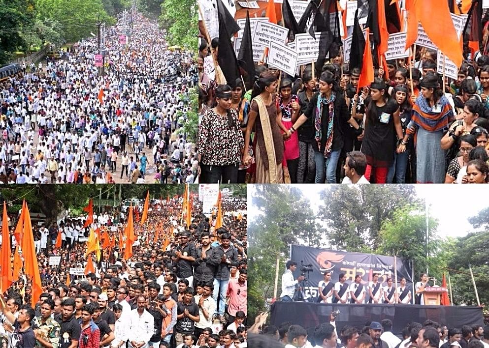 Lakhs of Maratha youngsters are quietly pouring into the streets of interior Maharashtra every week.