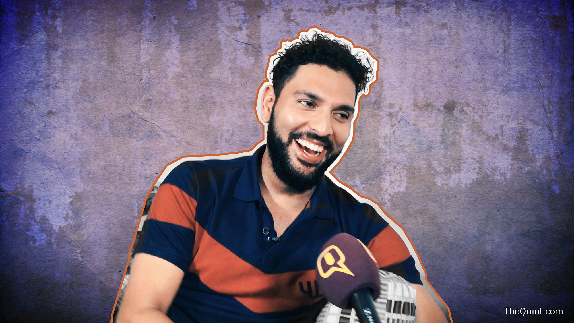 Yuvraj was at his best in an exclusive chat. (Photo: <b>The Quint</b>)