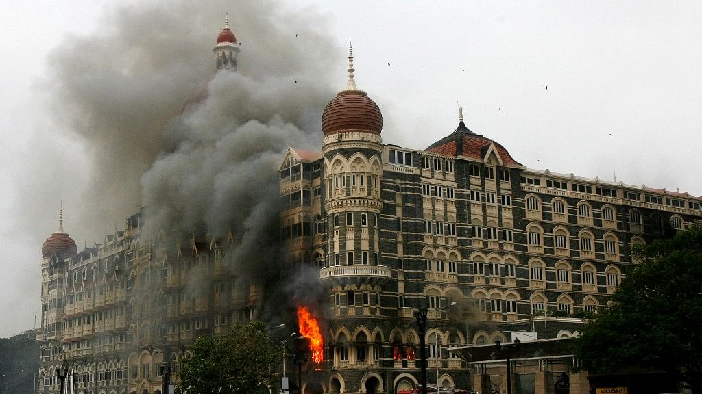 The Taj Mahal Hotel during the 2008 Mumbai attacks. (Photo: Reuters)