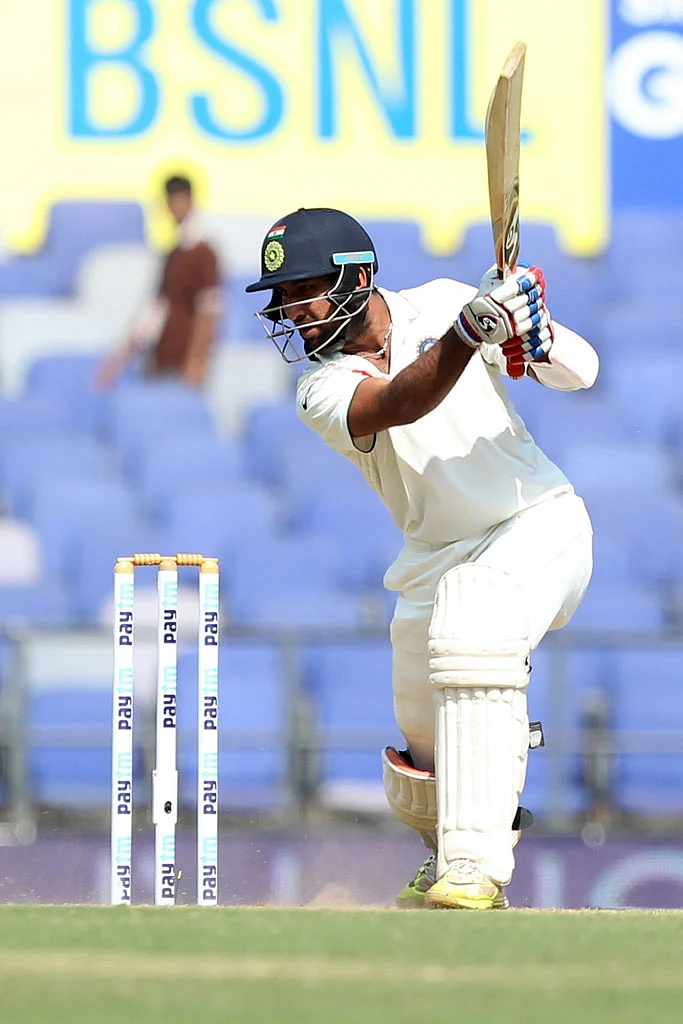 File photo of Cheteshwar Pujara. (Photo: IANS)