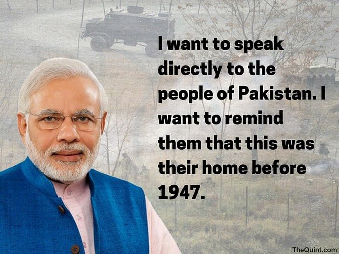 PM Modi’s Kozhikode speech was intended at building psychological pressure on Pakistan, writes Vinay Sahasrabuddhe.