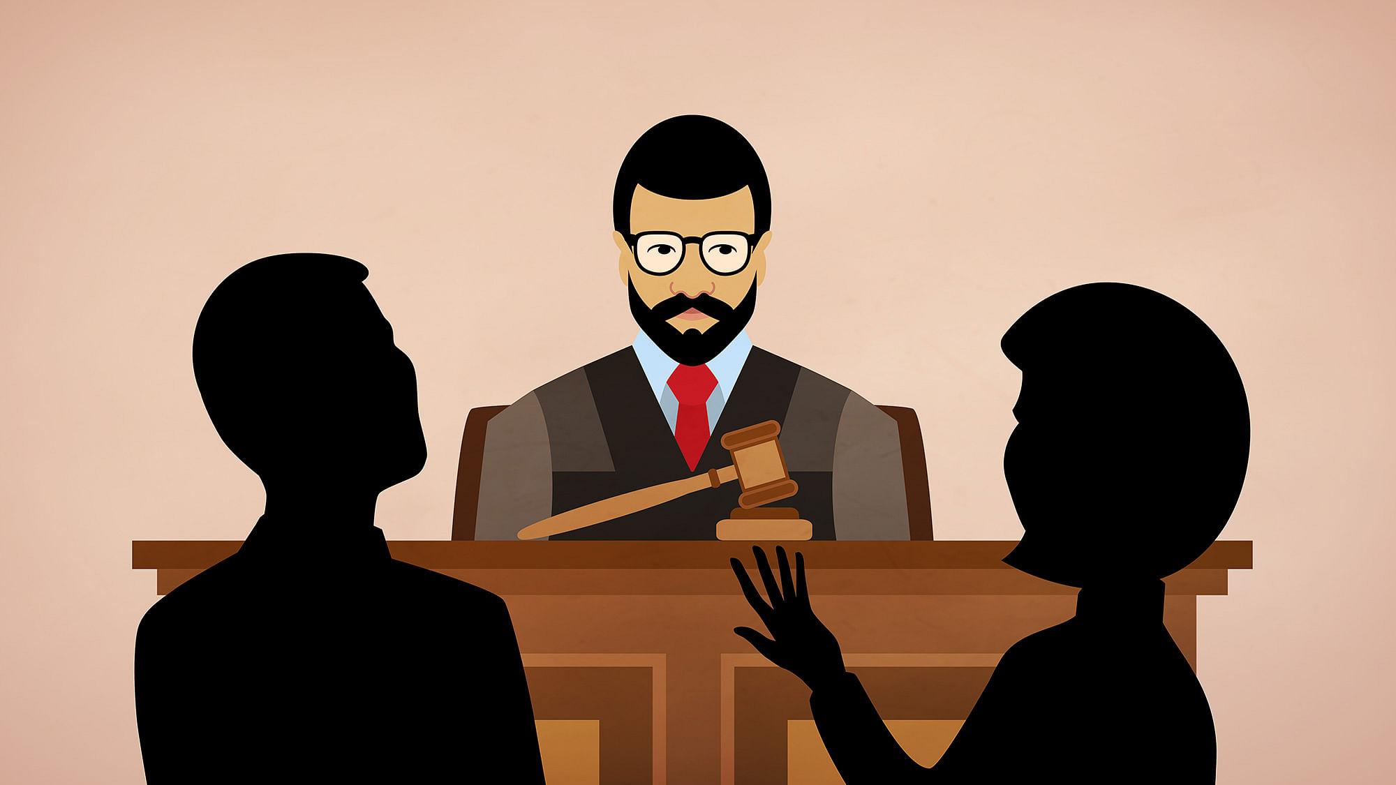 In 2008, a trial court judge in Rajasthan allowed a defence lawyer to ask a rape survivor to reenact the posture in which she was raped. (Photo: iStock/Altered by <b>The Quint</b>)