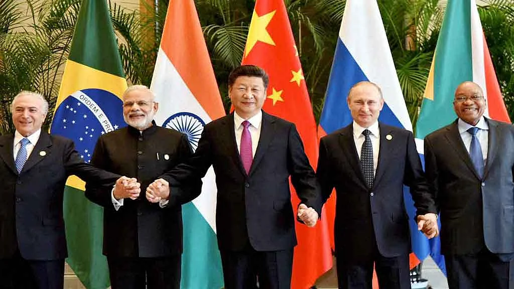 India “outmanoeuvred” Pakistan during the Goa BRICS-BIMSTEC summit, state-run <i>Global Daily</i> said. (Photo: PTI)