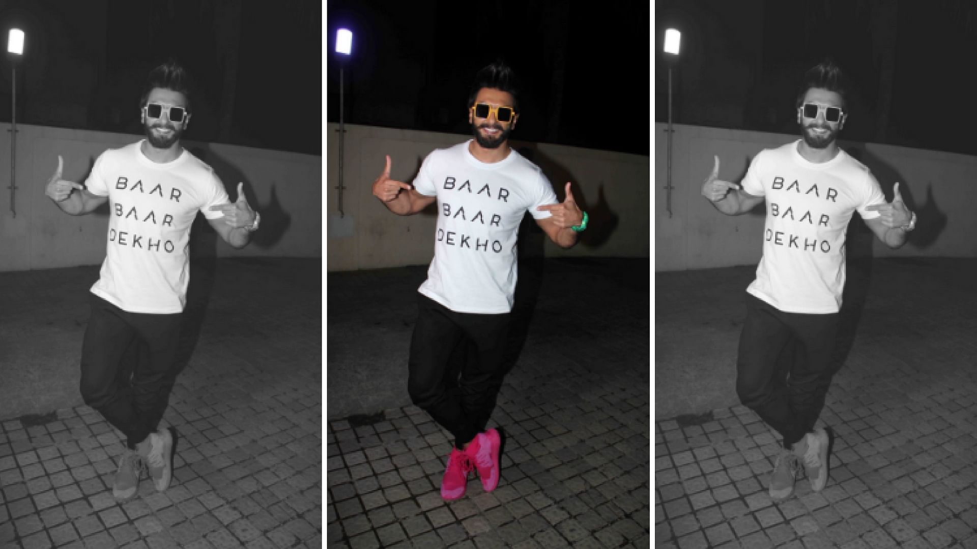 Ranveer Singh would be performing on a medley of his hit songs. (Photo Courtesy: <a href="https://twitter.com/raghuvendras">Twitter/@raghuvendras</a>)