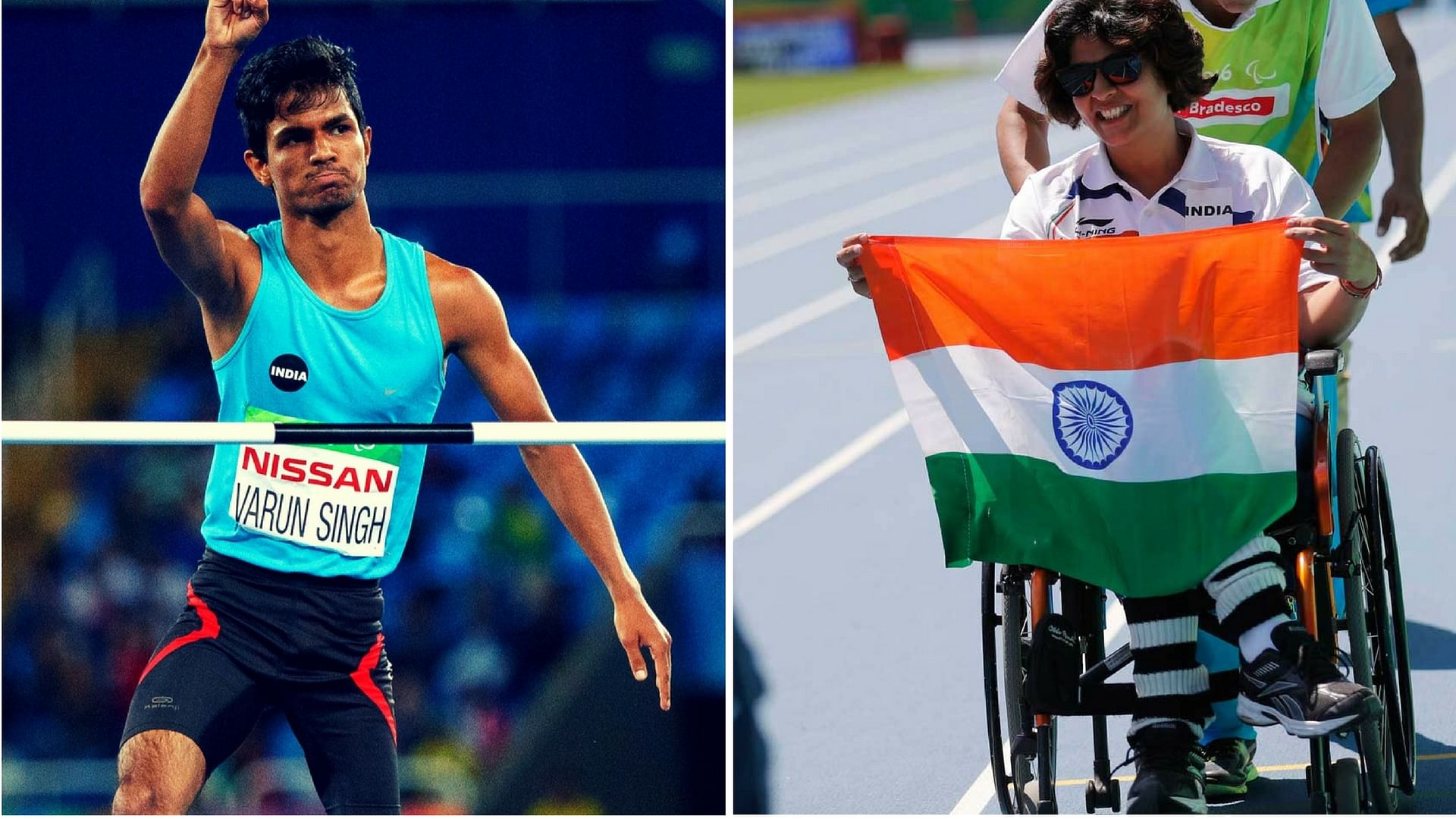 Varun Bhati and Deepa Malik won medals for India at the Paralympics. (Photo: AP)