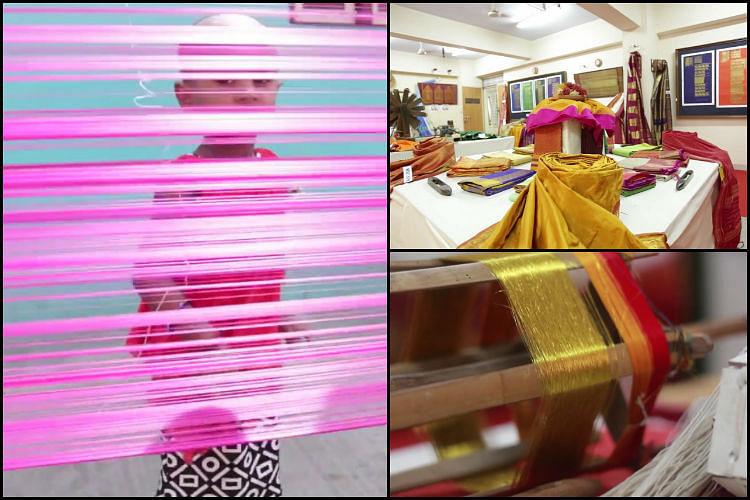 

“Just like rice is nurtured by a farmer’s family, similarly every saree is the labour of many hands.”