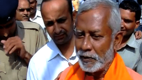 Swami Aseemanand is one of the accused in the Samjhauta Express blast case. (Photo Courtesy: YouTube screengrab)