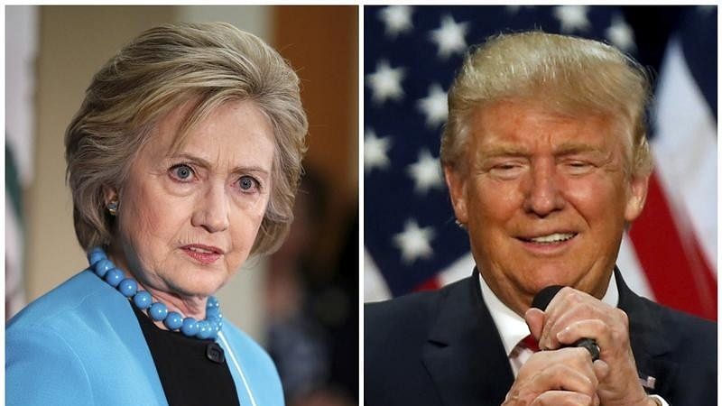 

A combination photo shows U.S. Democratic presidential candidate Hillary Clinton (L) and Republican U.S. presidential candidate Donald Trump (R) in Los Angeles, California on May 5, 2016 and in Eugene, Oregon, U.S. on May 6, 2016 respectively. (Photo: Reuters)