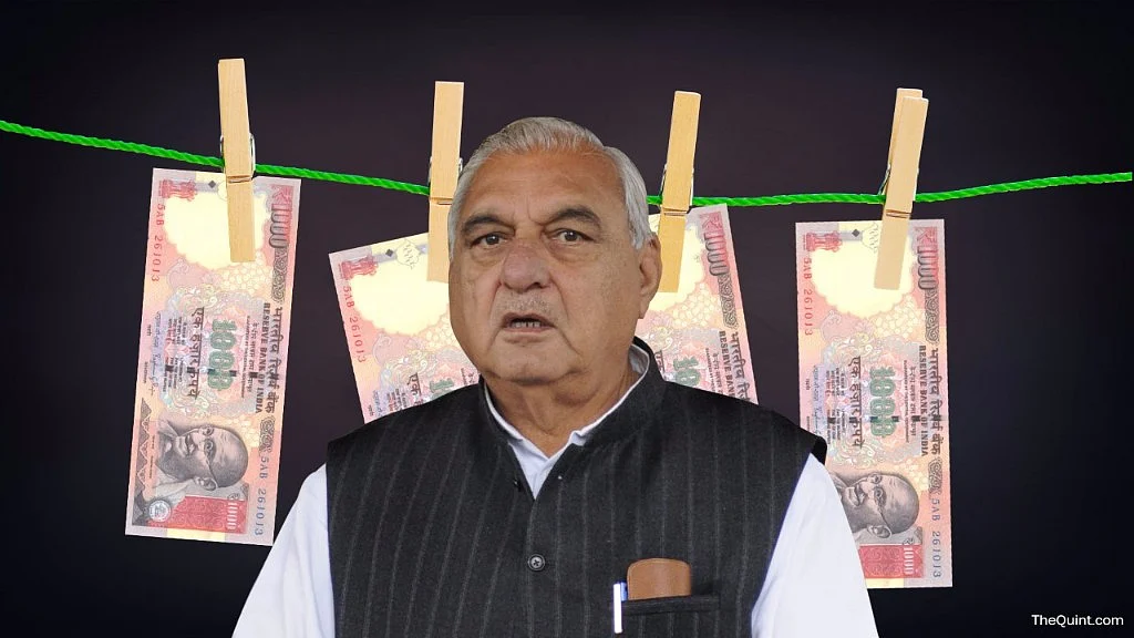 ED registered a money laundering case against former Haryana Chief Minister Bhupinder Singh Hooda. (Photo: <b>The Quint</b>)