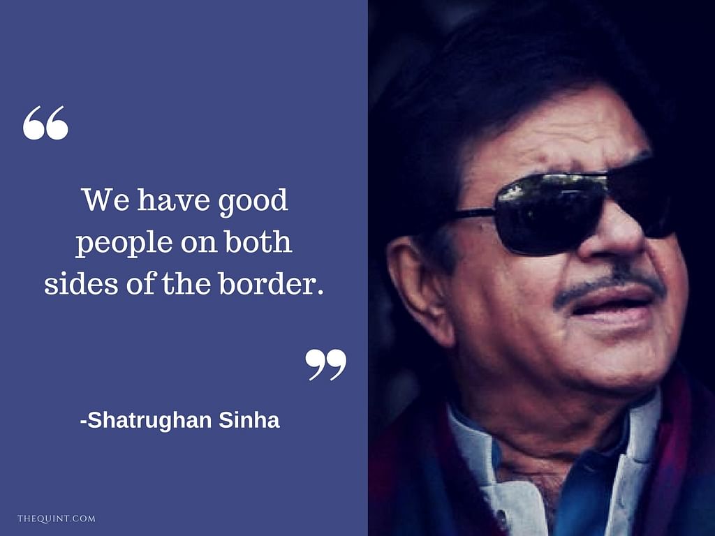 In conversation with Subhash K Jha, Shatrughan Sinha talks about his proximity to Pakistan and his daughter’s films.