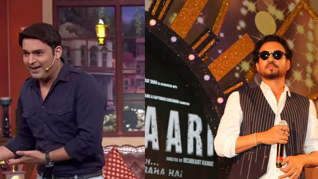 Comedian Kapil Sharma (left) and Actor Irrfan Khan face notices over illegal construction. (Photo Courtesy: YouTube/<a href="https://www.youtube.com/channel/SWn9NhkBeQoYI">The Kapil Sharma Show</a> and IANS)