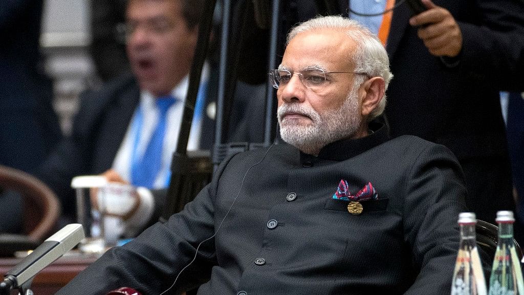 Prime Minister Narendra Modi at the G20 summit. (Photo: AP)