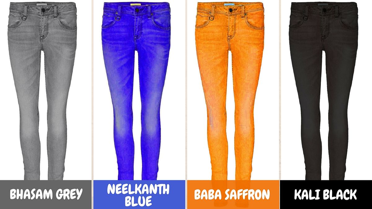 Wear your bhakti-tude. Available in four desi colours. 