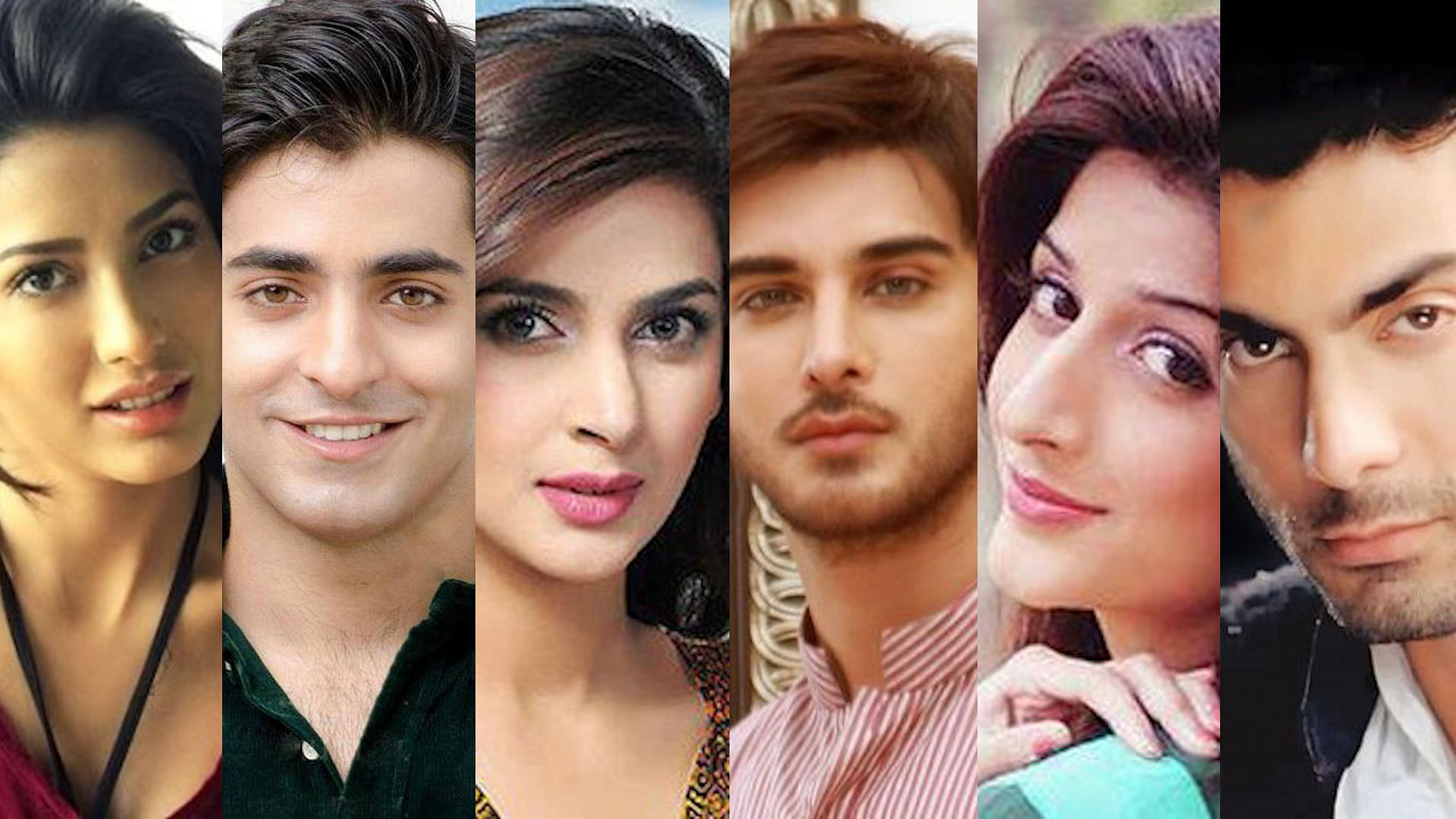 Actors from Pakistani soaps on Zindagi (Photo: Altered by The Quint)