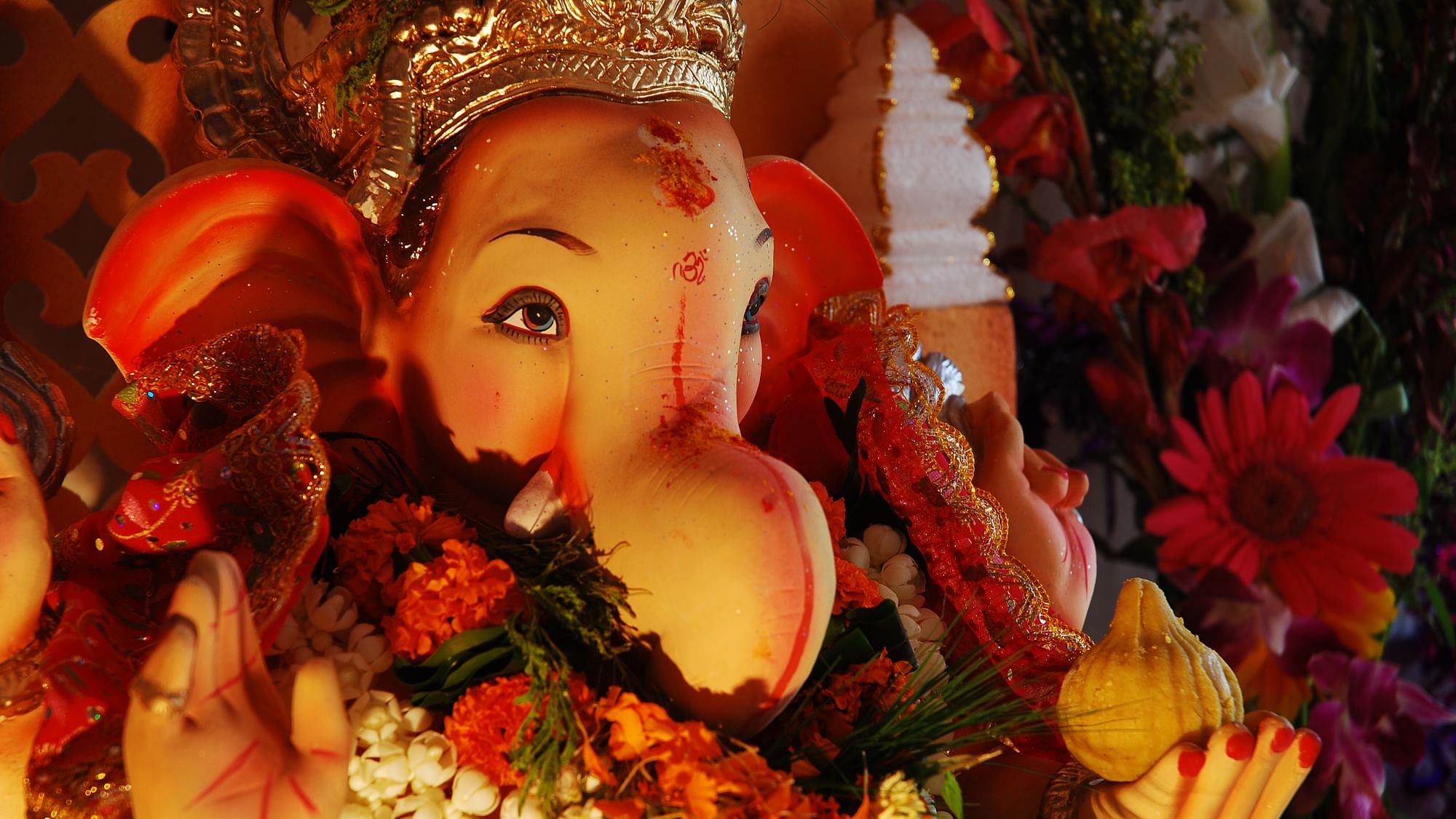 Plastic, plaster and cement Ganeshas are clogging up the waterways. (Photo: iStock)