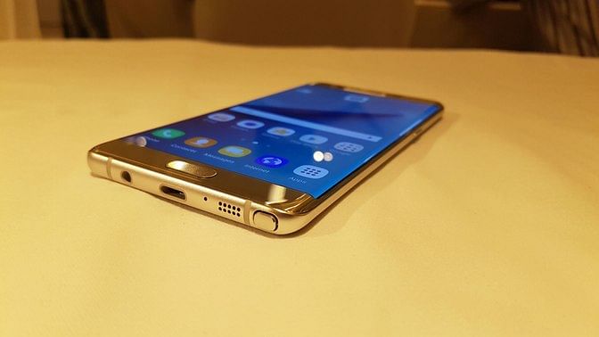 Samsung Galaxy Note 7. (Photo: <b>The Quint</b>)