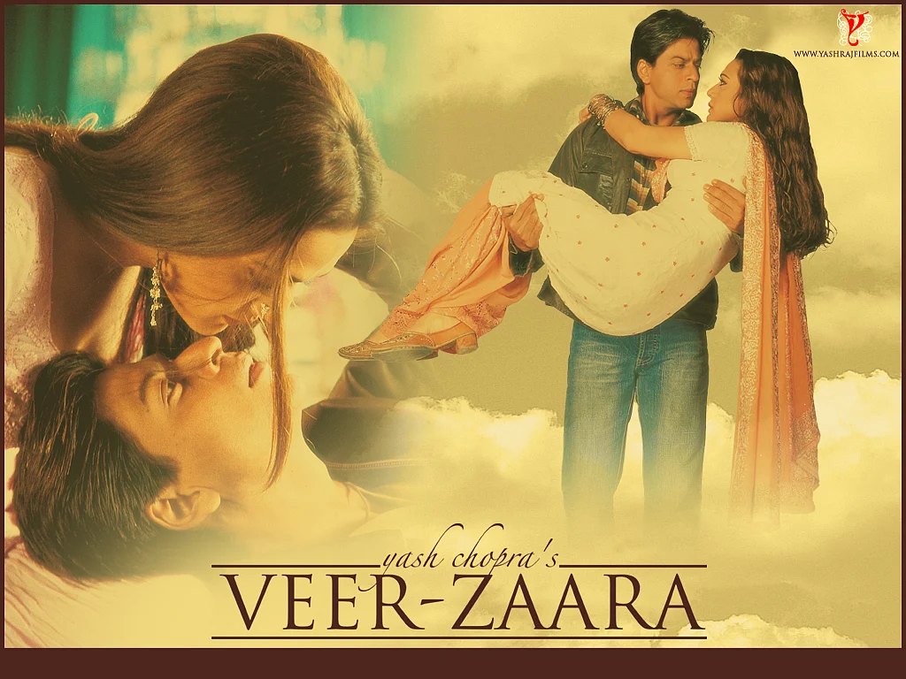 A poster of <i>Veer-Zaara.</i>