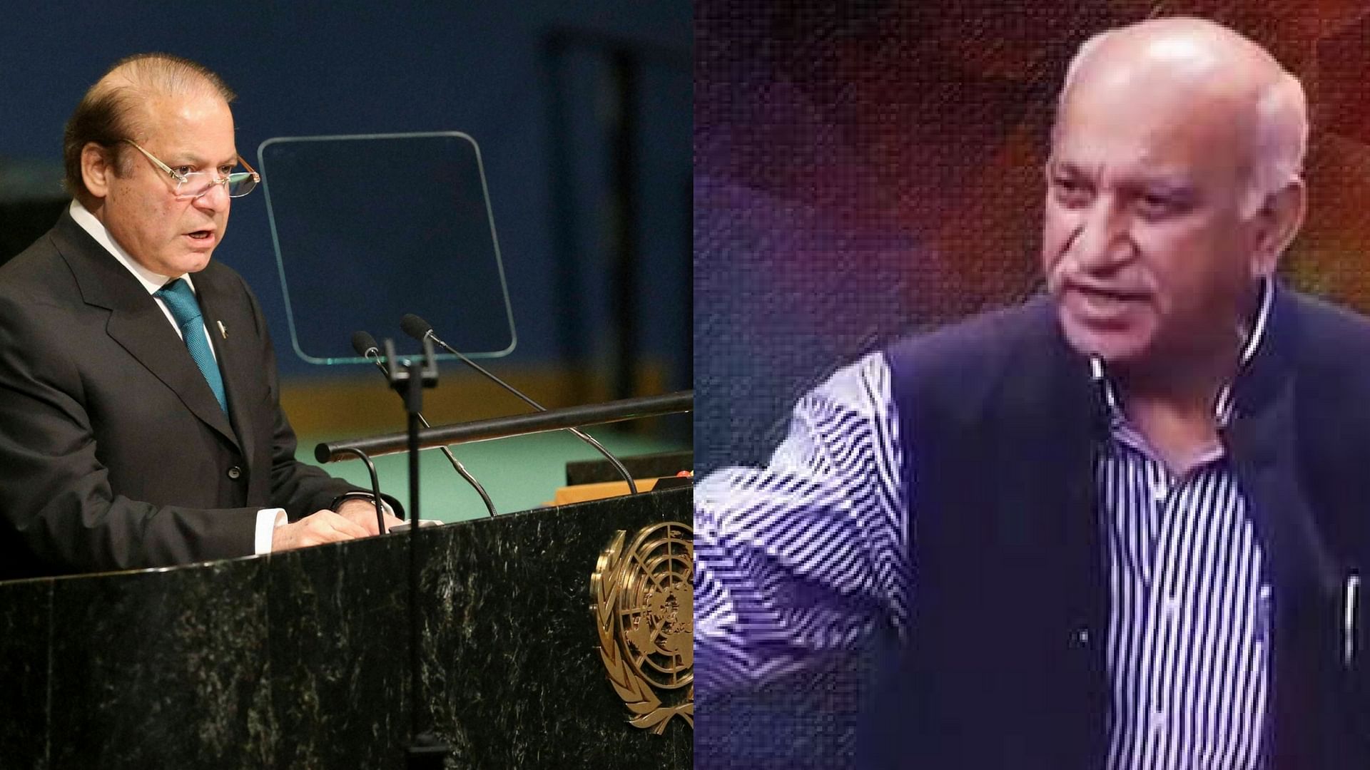 MJ Akbar condemned nawaz Sharif’s UNGA speech saying that it is testimony to Pakistan’s rising immaturity. (Photo: PTI)