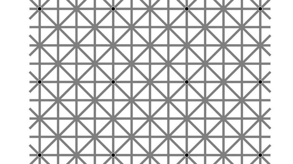 Although it looks like there are 12 dots in the image, your brain can never view more than 3 or 4 at a time.