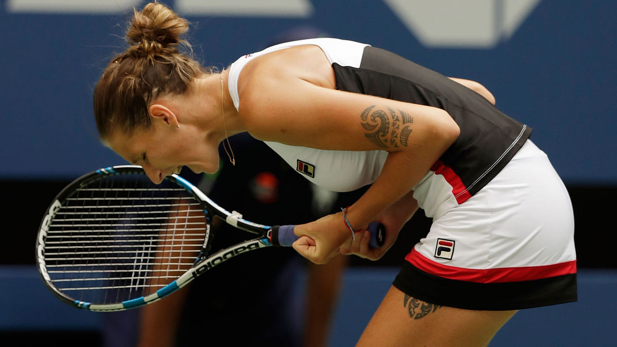 The 24-year-old Pliskova had never been past the third round in 17 previous appearances at majors.