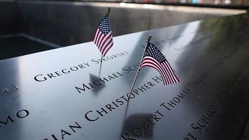 American flags placed at  the National September 11 Memorial. (Photo: AP)
