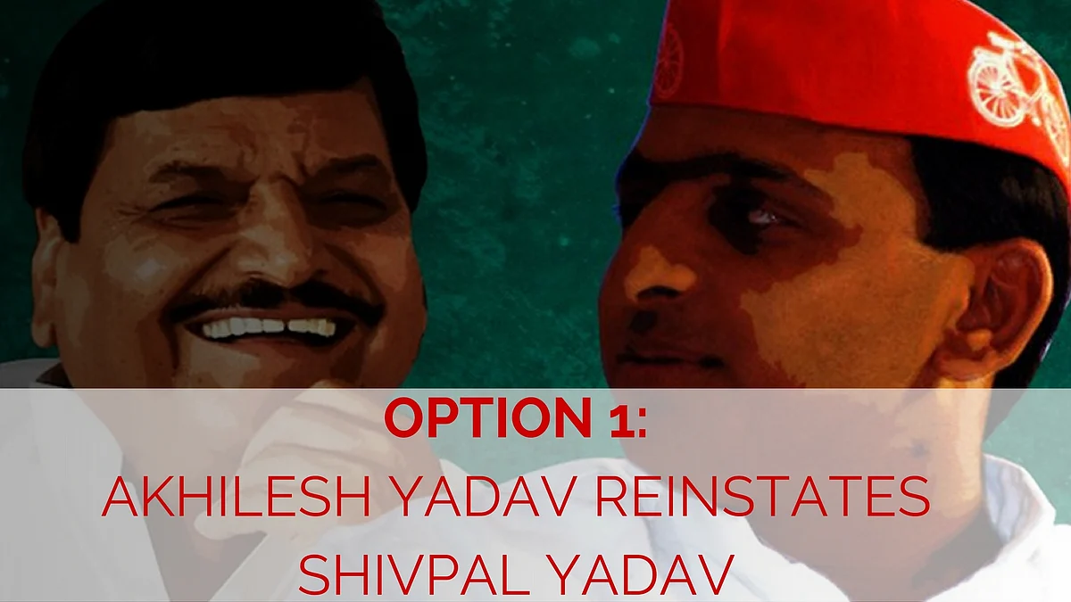 Samajwadi Party Civil War Leaves Yadavs With Limited Options