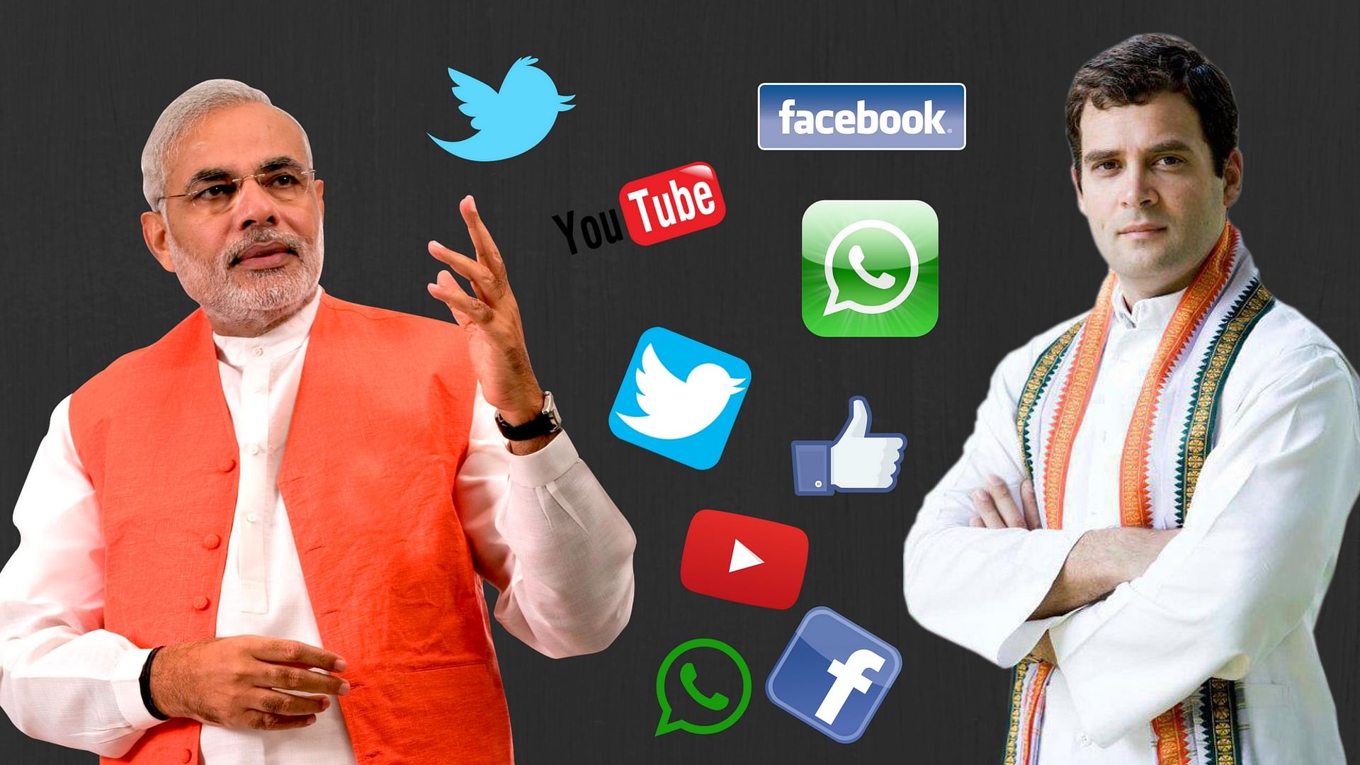 Social media has become the most powerful tool for political parties to reach people.