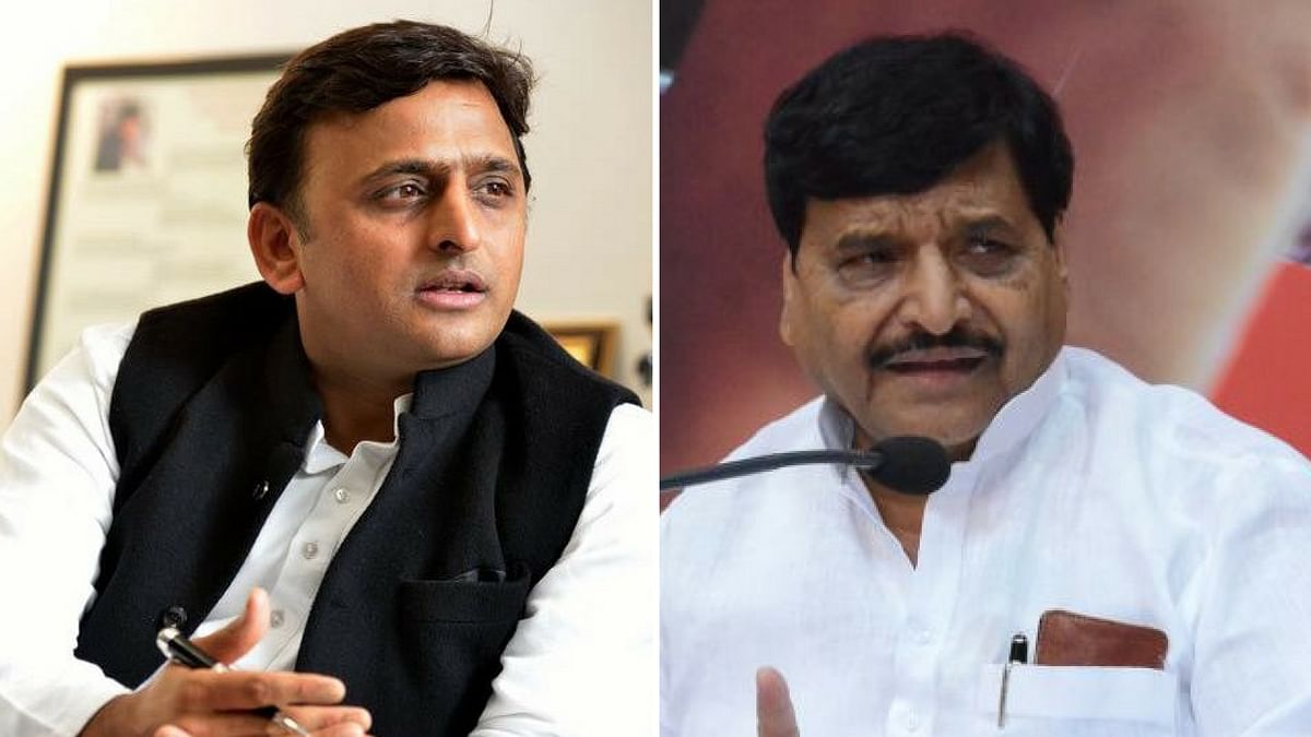 Shivpal’s backing for Akhilesh came at a strategy meet of the party. 