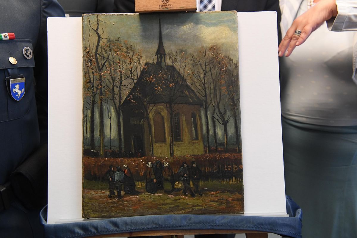 

The paintings were stolen from a museum in Amsterdam in 2002 in a heist which ranks in world’s top ten art crimes.