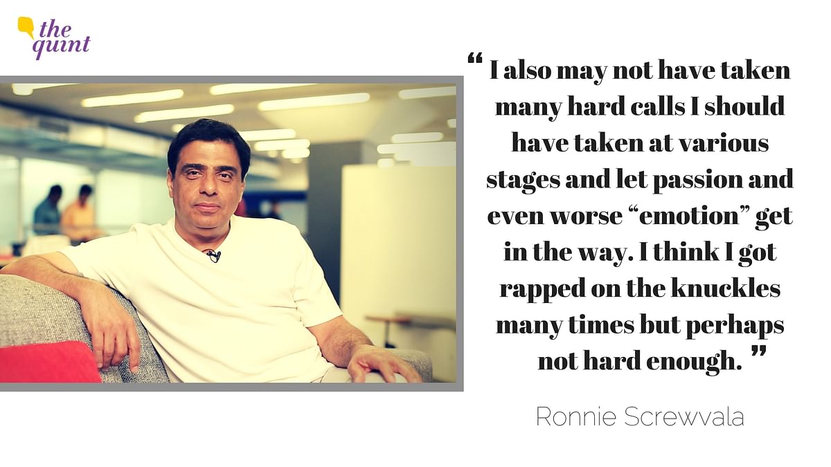 Ronnie Screwvala pens down his thoughts on business in Bollywood and the way ahead.