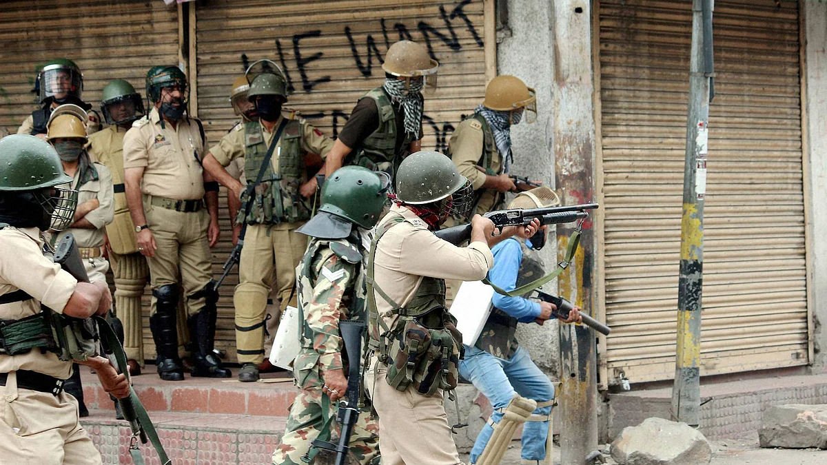 No casualties have been reported in the exchange of fire between the forces and the militants. (Photo: PTI)