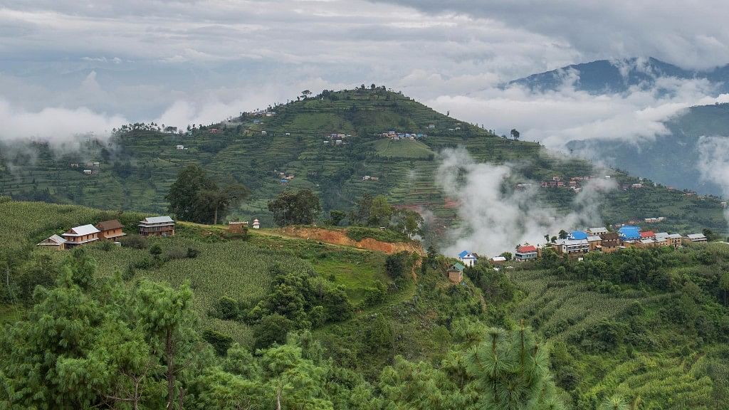 An early morning view of Timal village, Kavre. (Photo Courtesy: Nabin Baral)