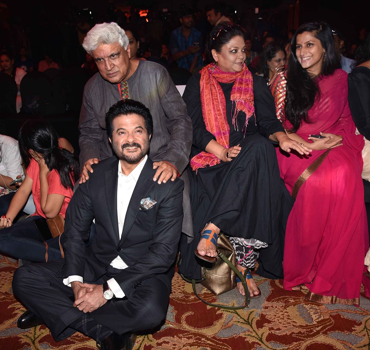 The ‘Mirziya’ music launch saw Anil Kapoor get emotional about his son Harsh, his family and the film fraternity. 