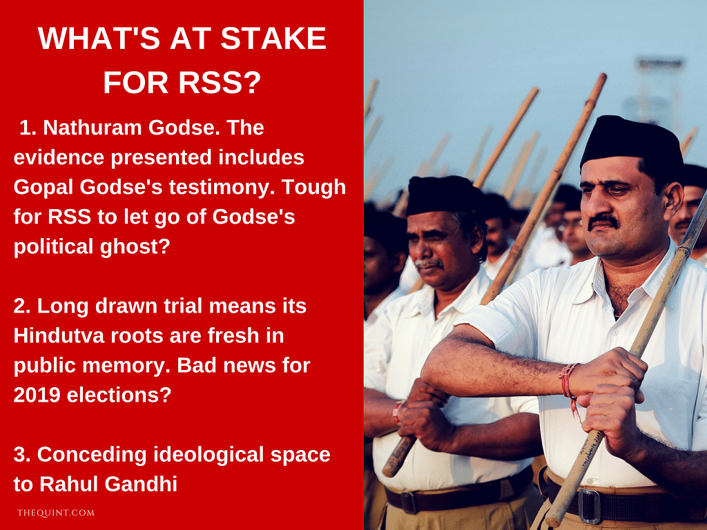 As Rahul Gandhi pleads ‘not guilty’, here’s why RSS may face unwanted skeletons coming out during the trial. 