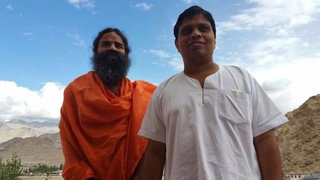 Yoga guru Ramdev’s close associate Balkrishna&nbsp;(Photo: Twitter/<a href="https://twitter.com/yogrishi_ramdev">@yogrishi_ramdev</a>)