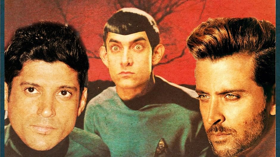 Aamir Khan, Farhan Akhtar and Hrithik Roshan  will be the right choice for the Indian remake of <i>Star Trek</i>. (Photo: Veeru Krishan Mohan/<b>The Quint</b>)