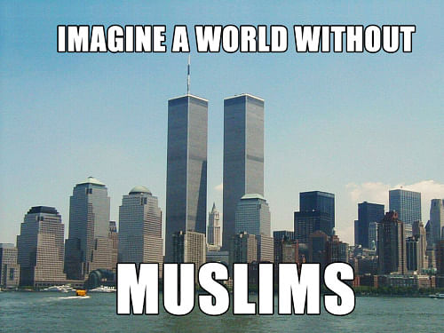 A blogger’s response to a “Imagine a world without Muslims” meme has gone viral. 
