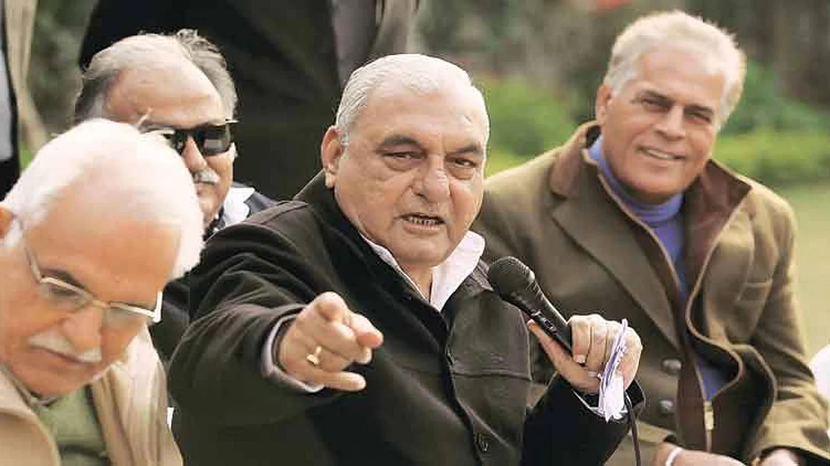 Bhupinder Singh Hooda, former chief Minister, Haryana. (Photo Courtesy: Facebook/<a href="https://www.facebook.com/bhupinder.s.hooda/photos/pb.231732180327751.-2207520000.1458938952./543100619190904/?type=3&theater">Bhupinder Singh Hooda</a>) 