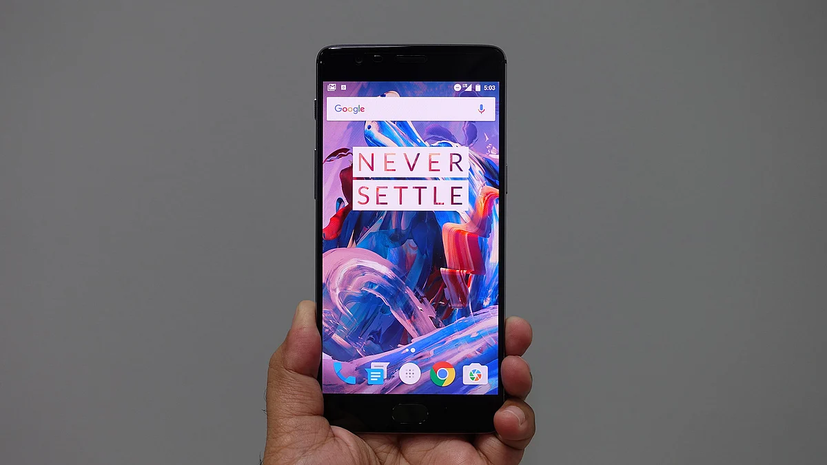 OnePlus 3. (Photo: <b>The Quint</b>)