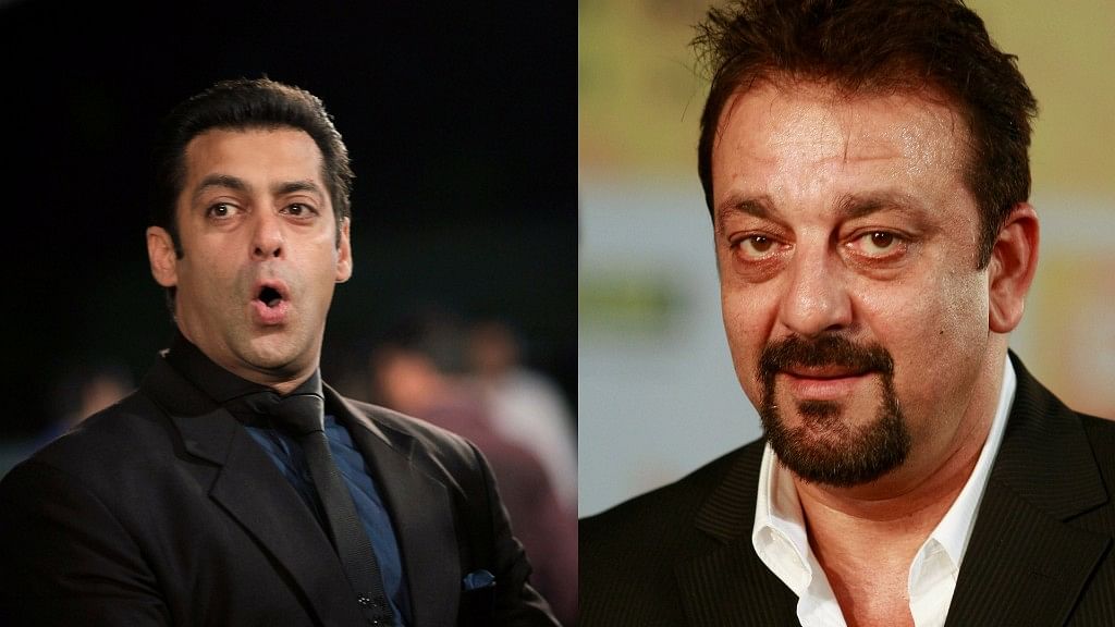 Salman Khan and Sanjay Dutt. (Photo: Reuters)